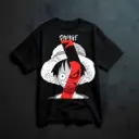 Men Black Trendy Oversized T-SHIRT