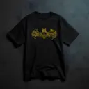 Men Black Trendy Oversized T-SHIRT