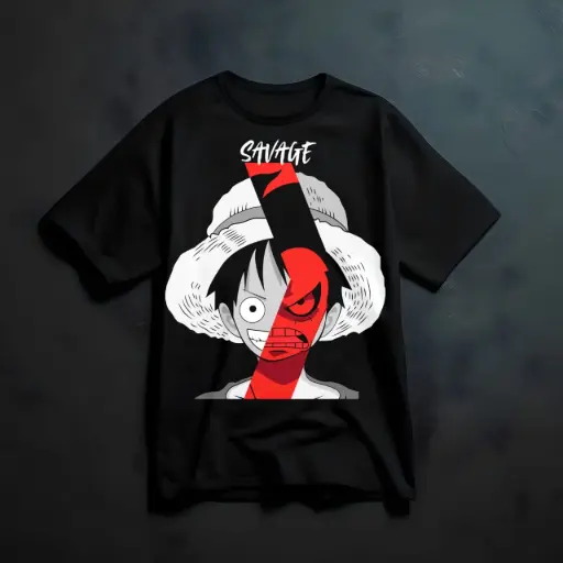 Men Black Trendy Oversized T-SHIRT